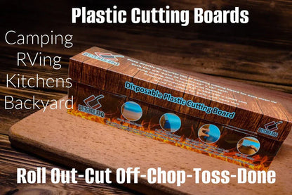 Butcher BBQ's Plastic Roll Disposable Cutting Board