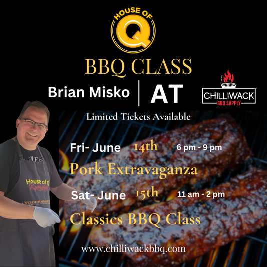 Brian Misko- Pork Extravaganza BBQ Class June 14th