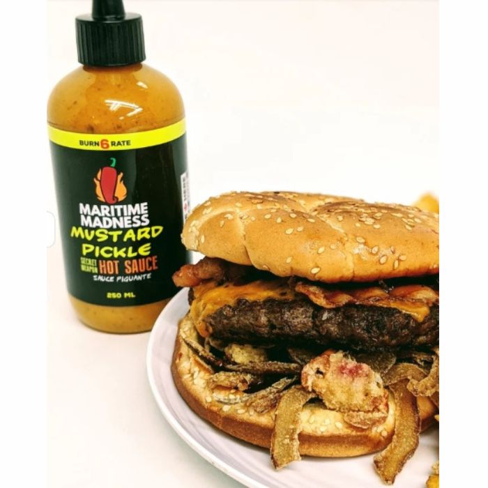 Maritime Madness Mustard Pickle Hot Sauce