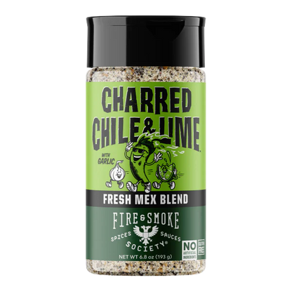 Fire & Smoke Society Charred Chile & Lime Rub