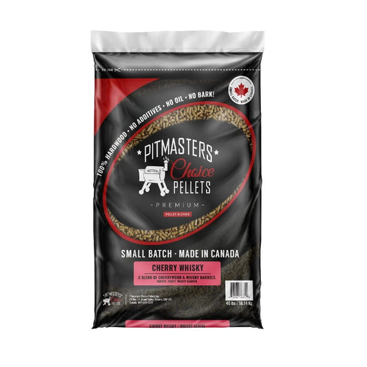 Pitmasters Choice Cherry Whiskey Pellets  (40lbs)