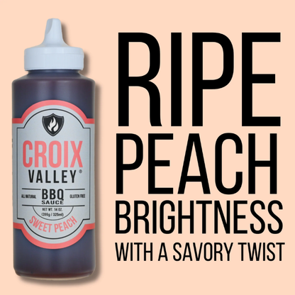 Croix Valley Foundry Series Sweet Peach BBQ Sauce