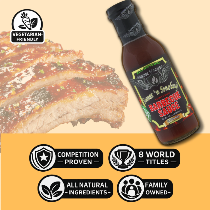 Croix Valley Sweet 'n Smokey Competition BBQ Sauce