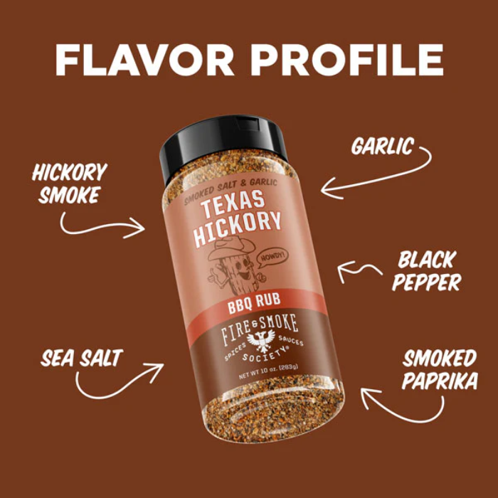 Fire & Smoke Society Texas Hickory BBQ Rub