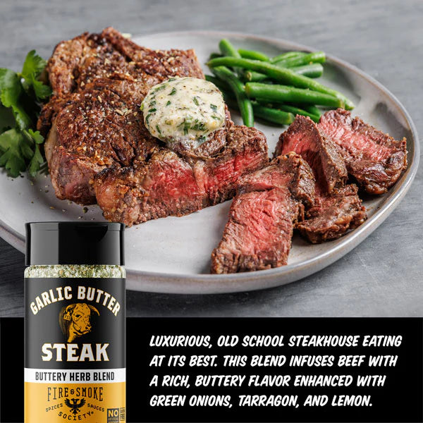 Fire & Smoke Society Garlic Butter Steak