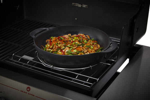 WEBER CRAFTED Wok & Steamer