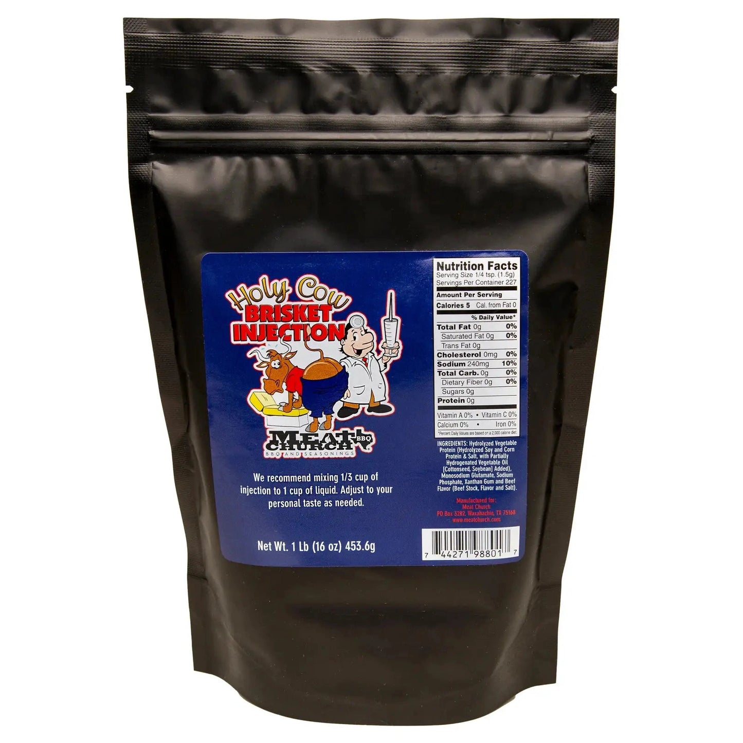 Meat Church Holy Cow Brisket Injection16 oz Meat Church BBQ Chilliwack BBQ Supply