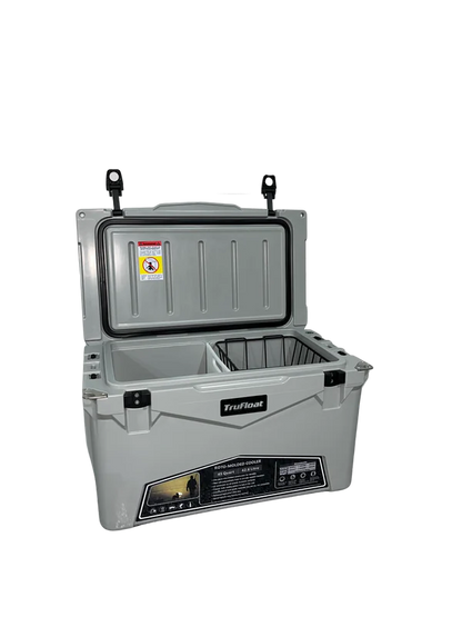 TruFloat 45QT Cooler- Cool Grey