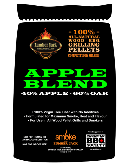 Lumber Jack Apple Blend BBQ Pellets 20 LB