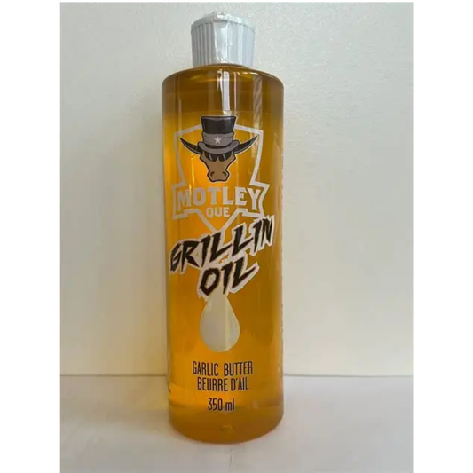 Motley Que Garlic Butter Grillin' Oil