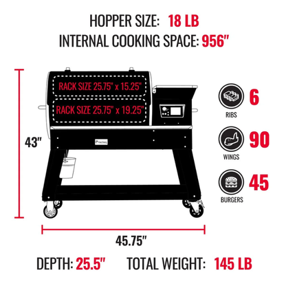 Recteq Deck Boss 900 Wood Pellet Grill