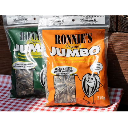 Ronnie’s Jumbo Roasted Sunflower Seeds