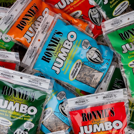 Ronnie’s Jumbo Roasted Sunflower Seeds
