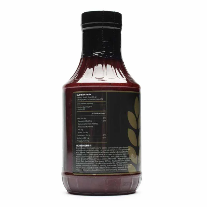 Smoke on Wheels Bootleg Bourbon Infused BBQ Sauce – 16oz