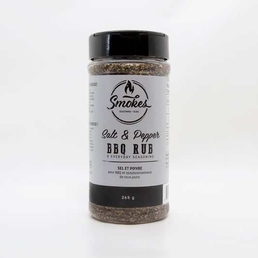 Smokes Seasoning + Rubs- Salt & Pepper 265 g