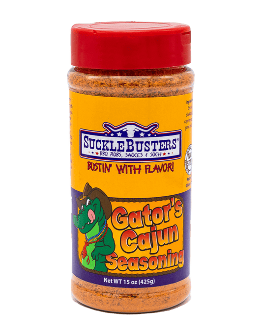 Sucklebusters Gators Cajun Seasoning BBQ Rub