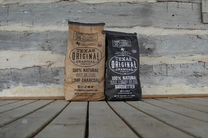 Texas Original Charcoal -100% Natural Oak Lump Blend Briquettes Premiun