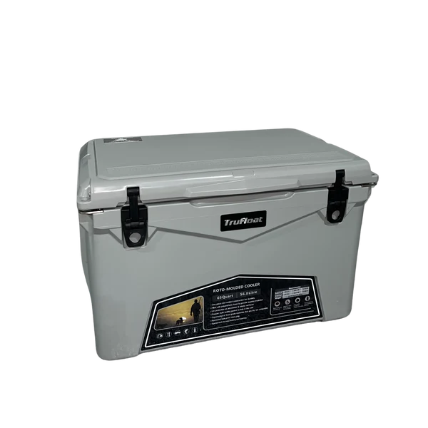 TruFloat 60QT Cooler- Cool Grey