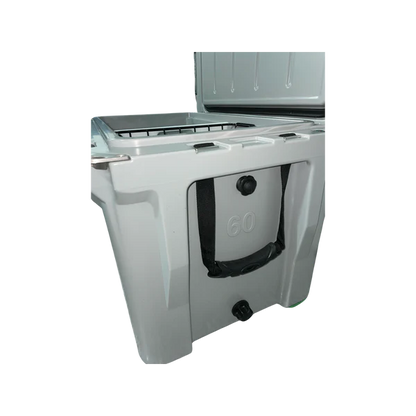 TruFloat 60QT Cooler- Cool Grey