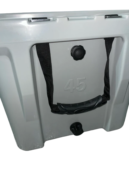 TruFloat 45QT Cooler- Cool Grey
