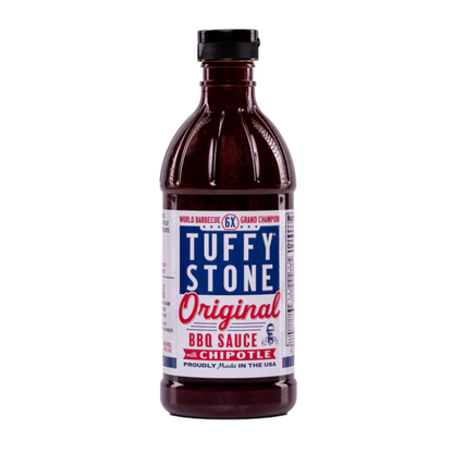 Tuffy Stone Original  BBQ Sauce w/ Chipolte– Bold Heat Meets Smoky BBQ Flavor