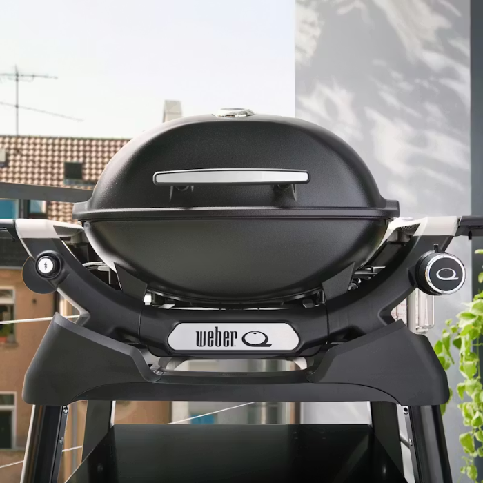 Weber Q 1200N Gas Grill -Liquid Propane Sky Blue