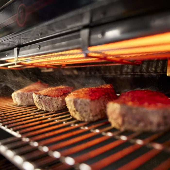 Summit FS38 S Gas Grill (Natural Gas) 5 Burners  Top Down Infrared Broiler
steakhouse quality bbqing