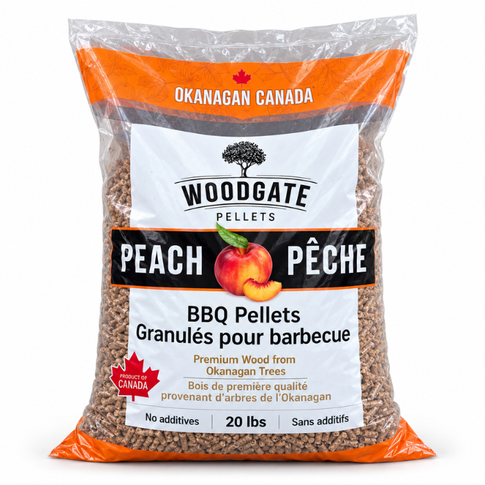 WoodGate Peach Fruitwood BBQ Pellets