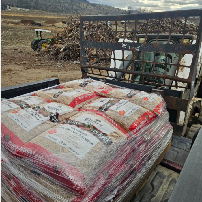 WoodGate Peach Fruitwood BBQ Pellets