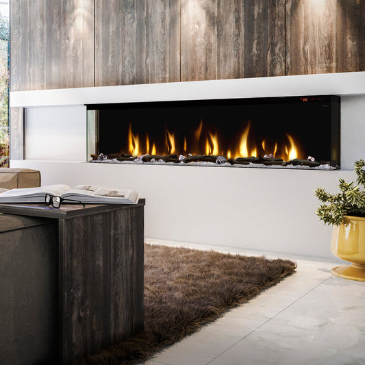 Ignite Bold Linear Electric Fireplace 74"