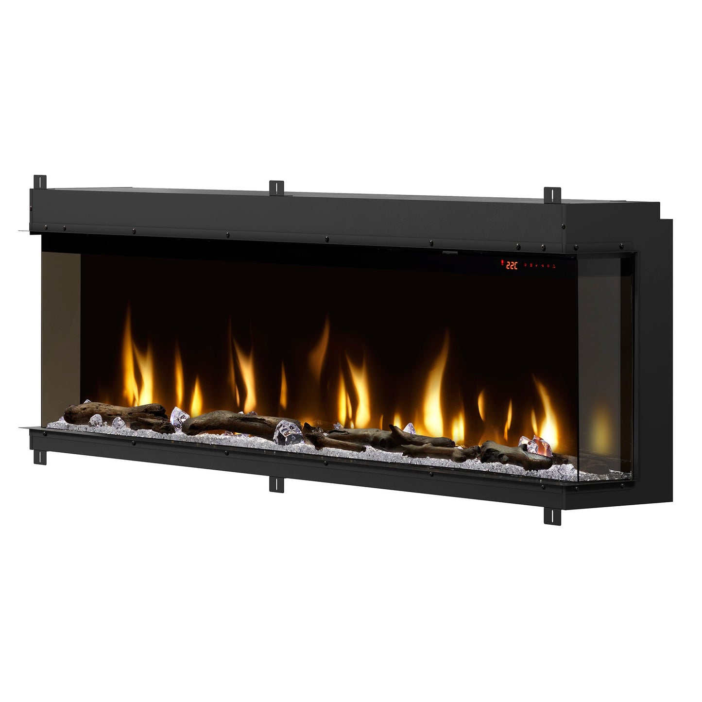 Ignite Bold Linear Electric Fireplace 74"