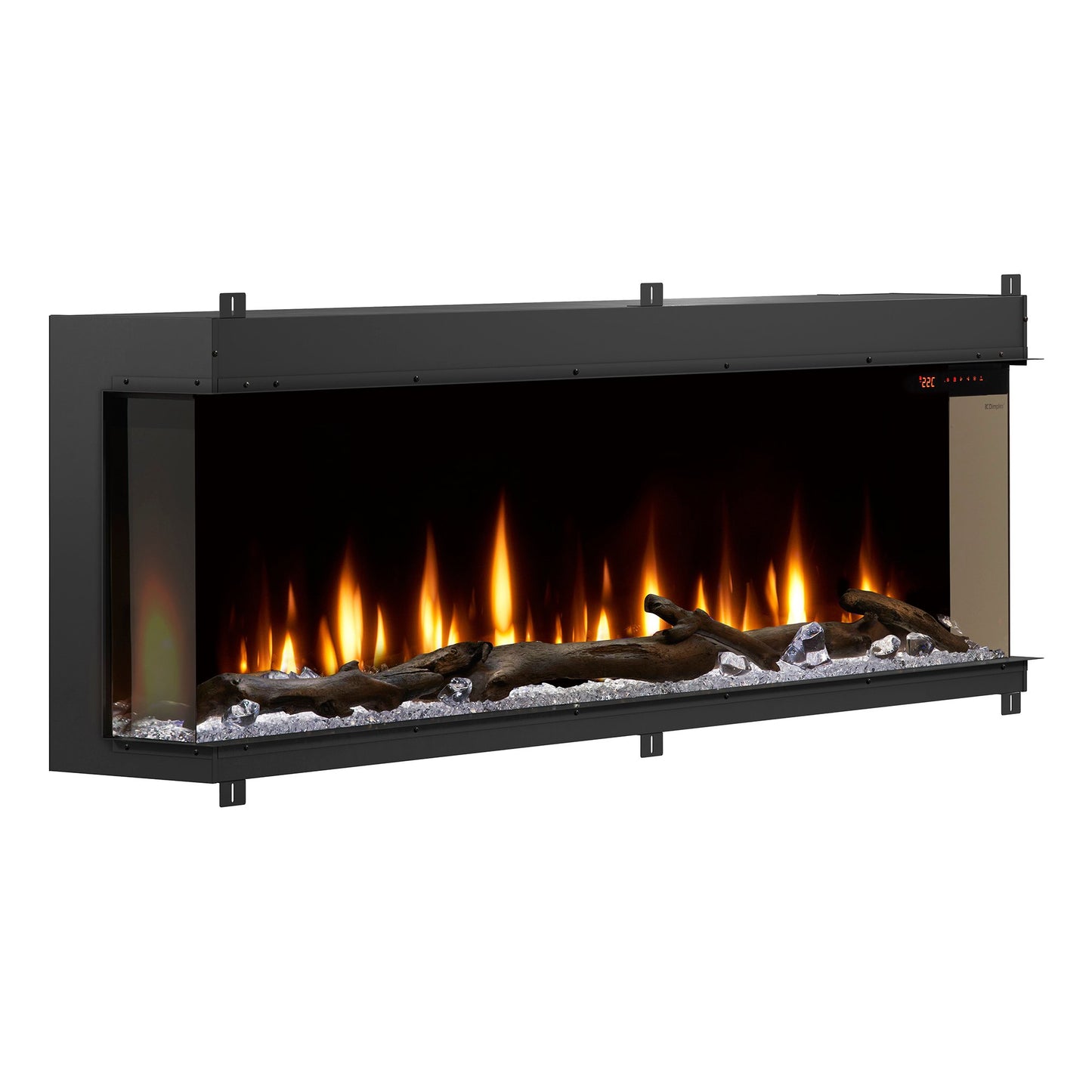 Ignite Bold Linear Electric Fireplace 74"