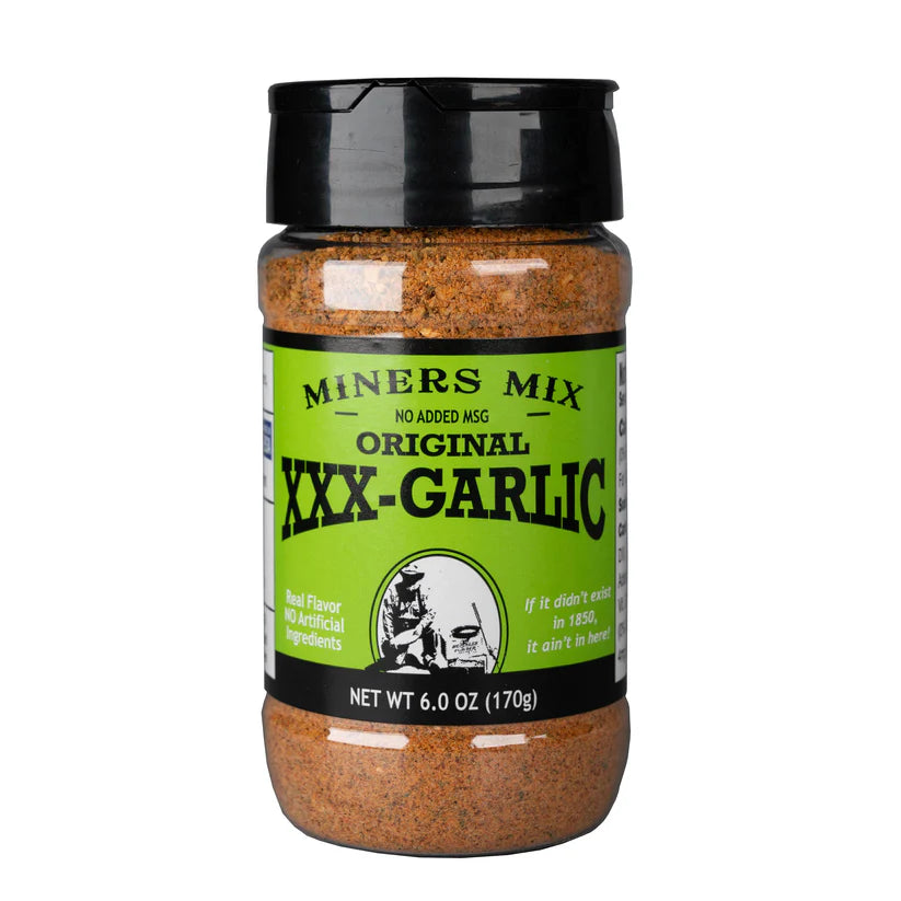 Miners Mix Original XXX Garlic BBQ Rub