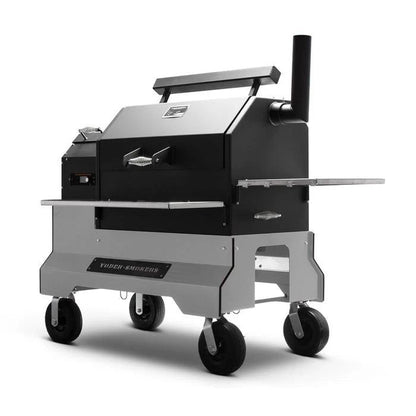 Yoder Smokers YS640S Competition Pellet Grill w/ Stainless Steel Shelves