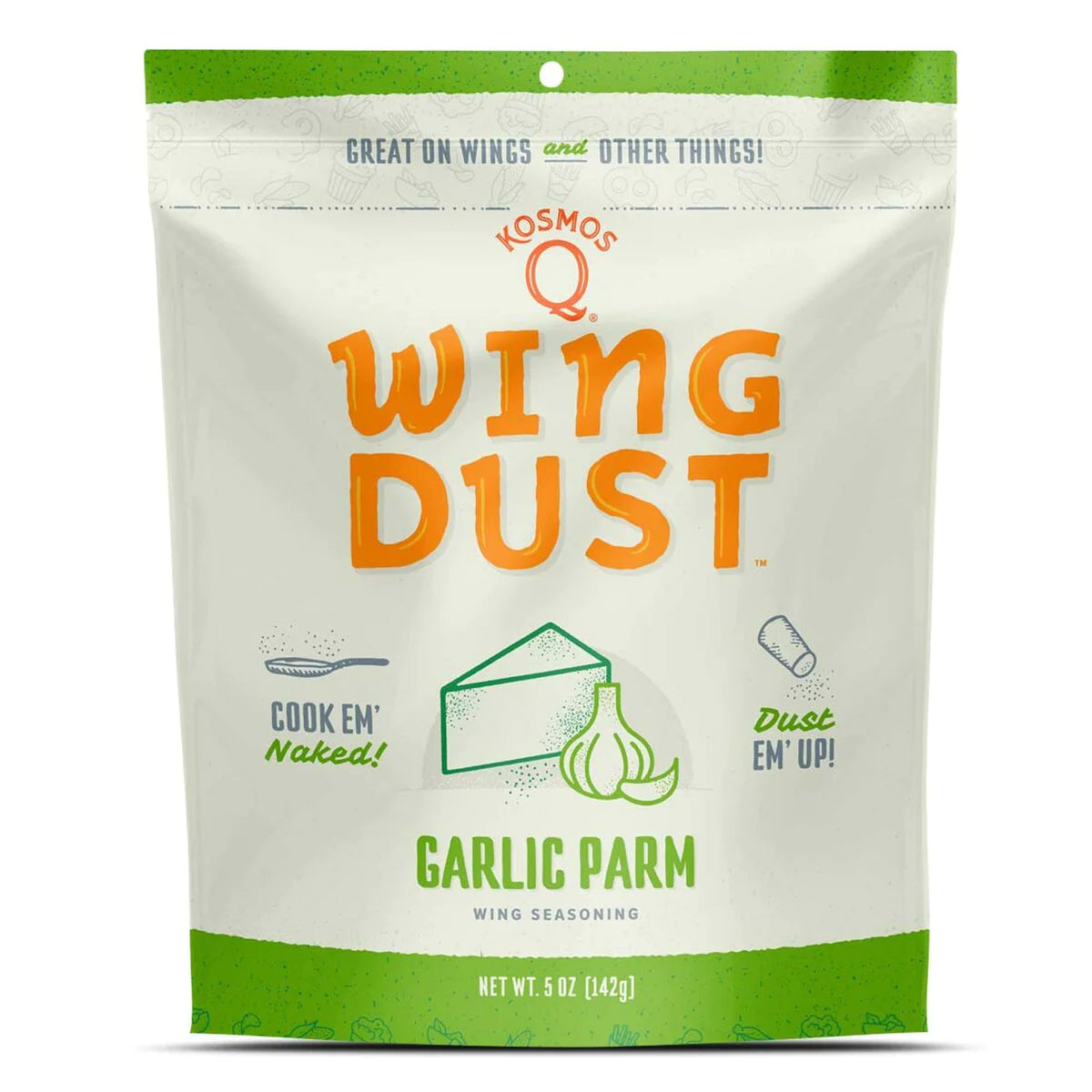 Kosmos Q Garlic Parm Wing Dust Seasoning