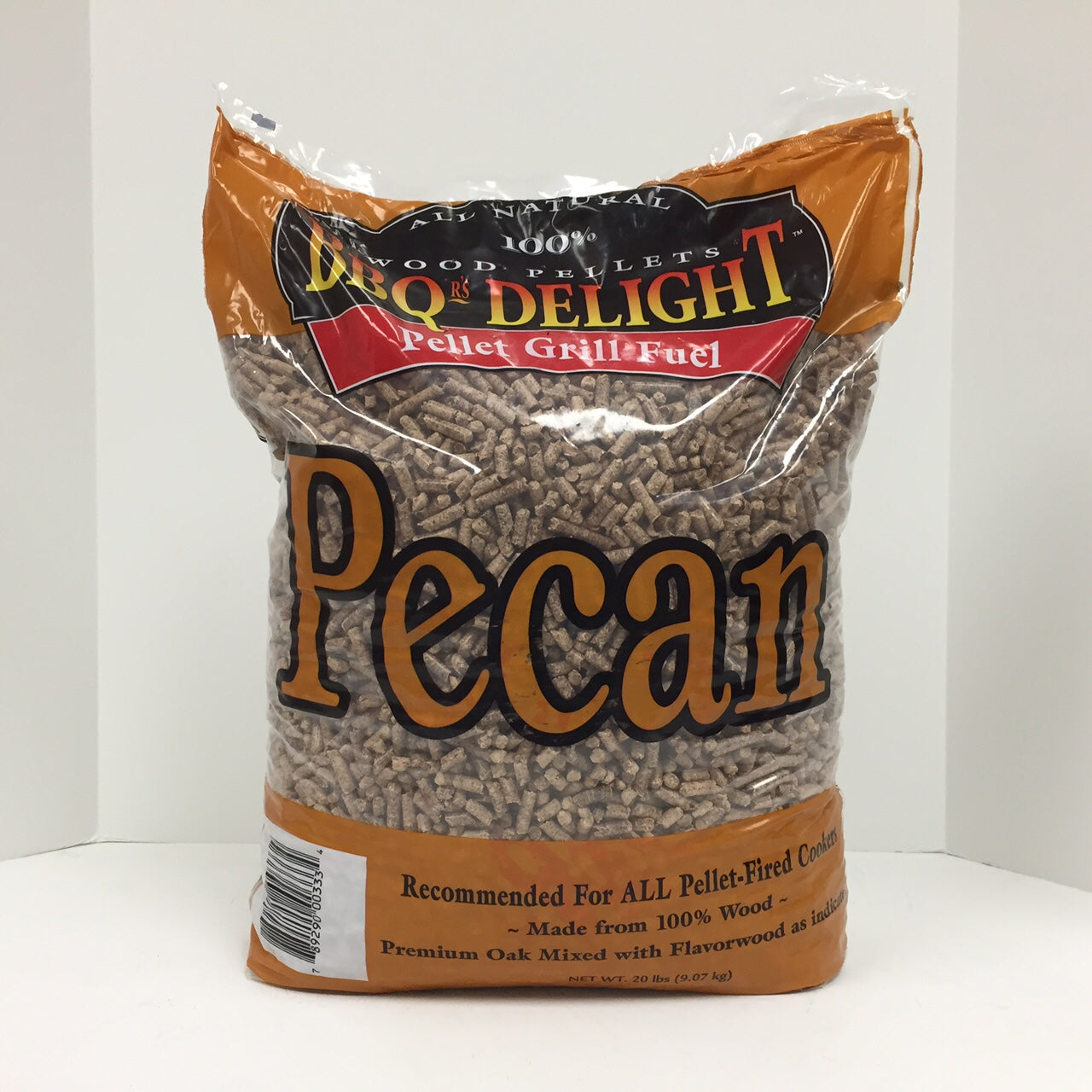 BBQr's Delight Pellets Pecan 20 lbs