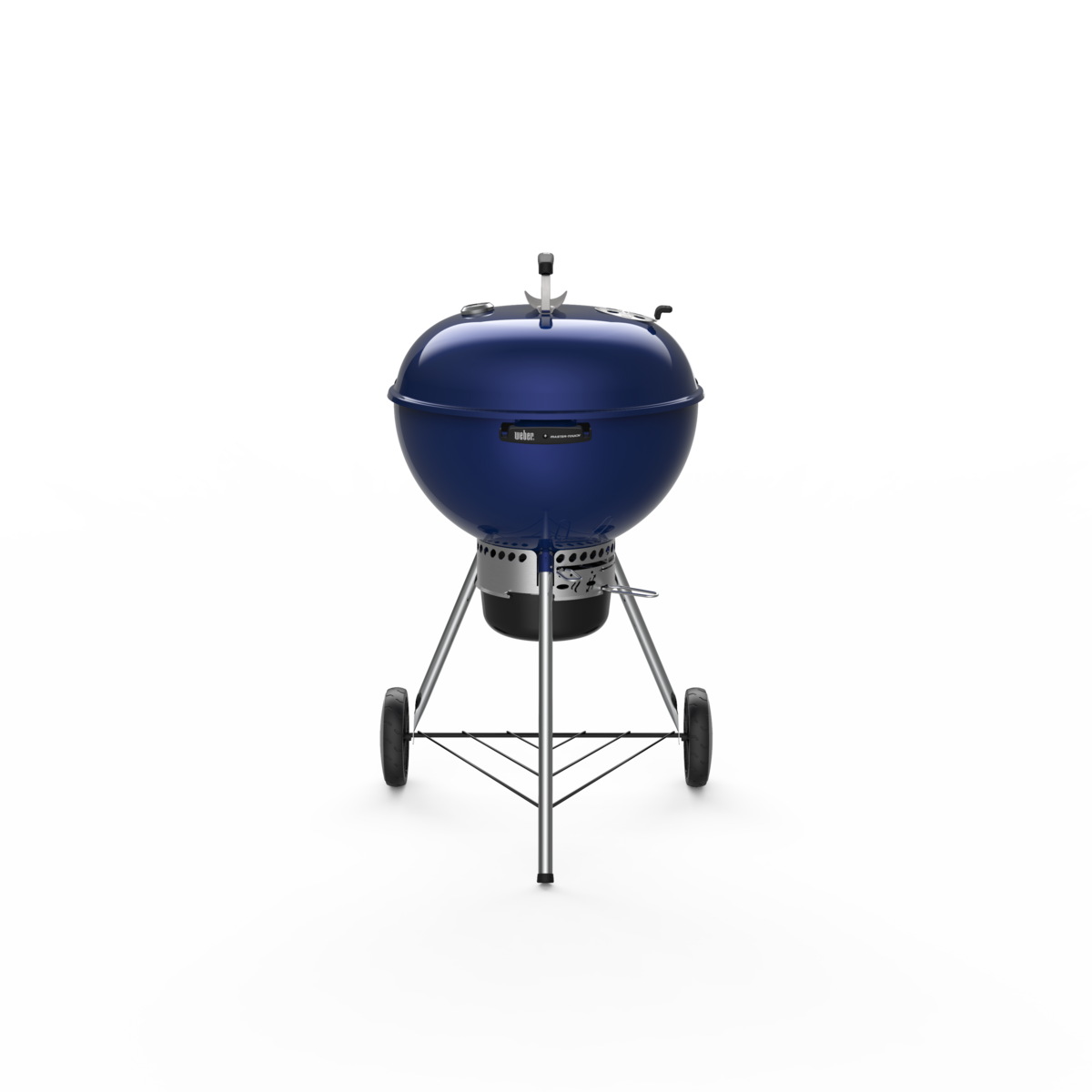 Master-Touch Charcoal Grill 22" Deep Ocean Blue Weber Chilliwack BBQ Supply