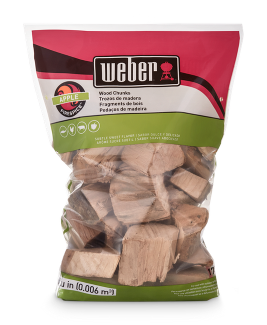 Weber Apple Wood Chunks Weber Chilliwack BBQ Supply