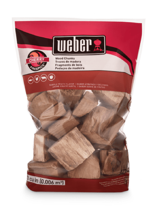 Weber Cherry Wood Chunks Weber Chilliwack BBQ Supply