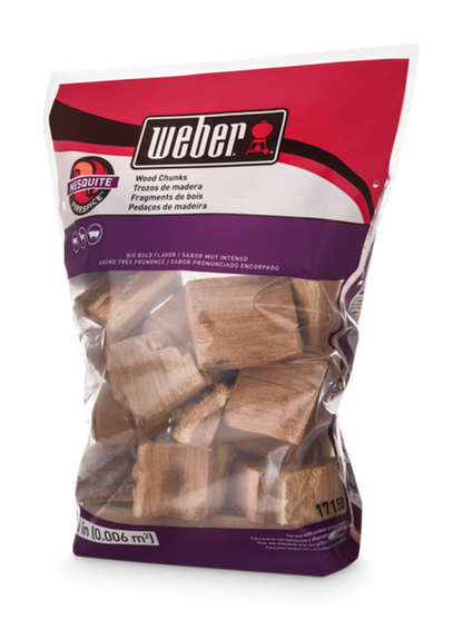 Weber Mesquite Wood Chunks Weber Chilliwack BBQ Supply