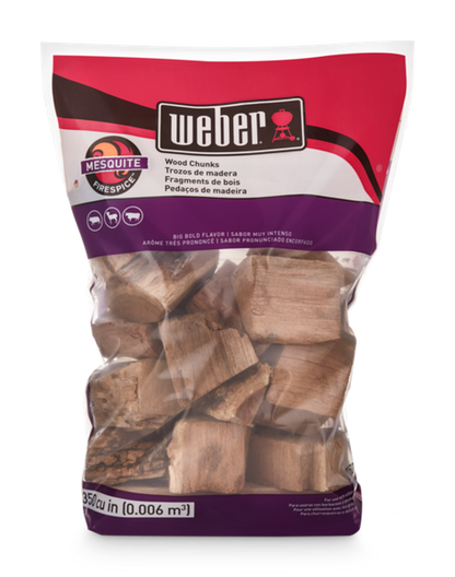 Weber Mesquite Wood Chunks Weber Chilliwack BBQ Supply