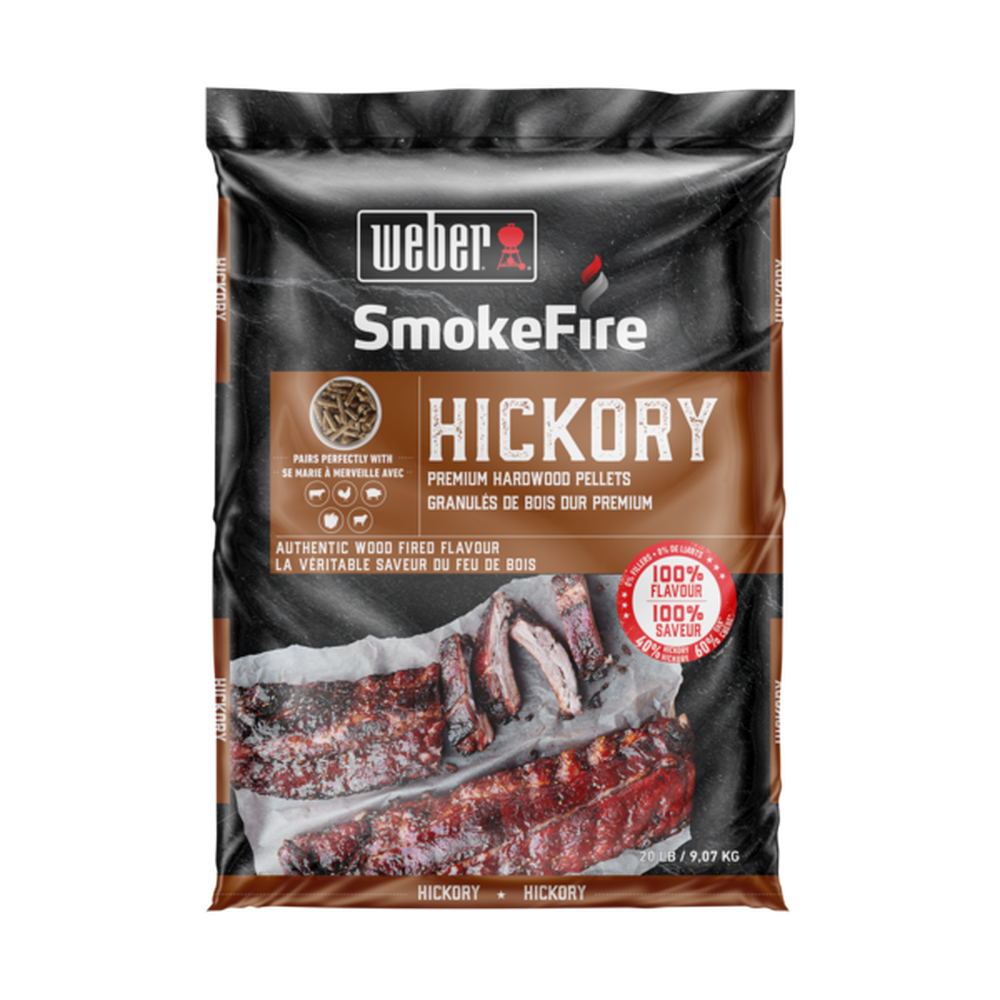 Weber Hickory Premium Hardwood Pellets Weber Chilliwack BBQ Supply