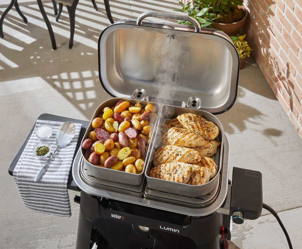 Weber Versatility Expansion Kit – Lumin Compact Electric Grill Weber Chilliwack BBQ Supply