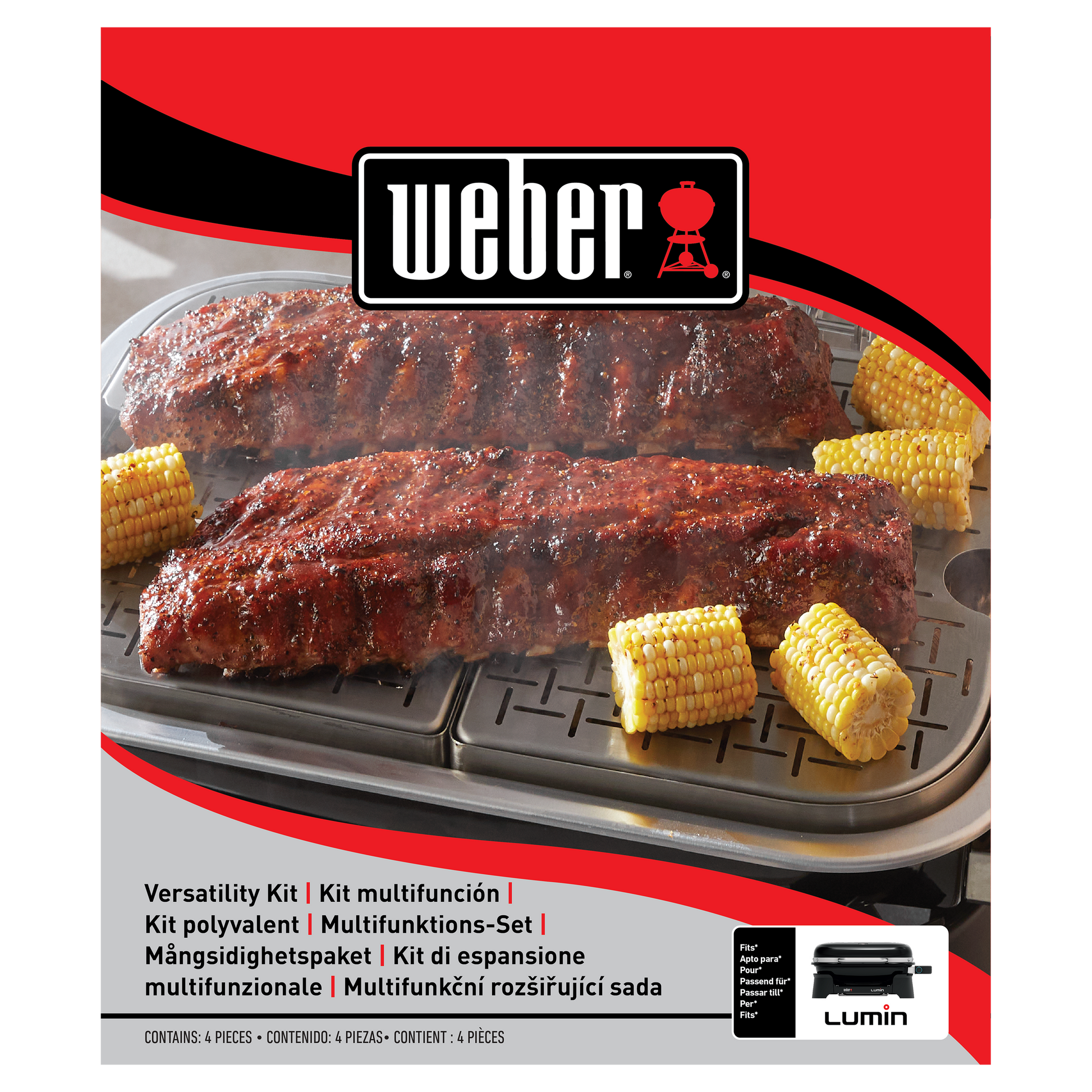 Weber Versatility Expansion Kit – Lumin Electric Grill Weber Chilliwack BBQ Supply