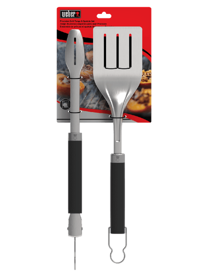 Weber Precision Grill Tongs & Spatula Set Weber Chilliwack BBQ Supply