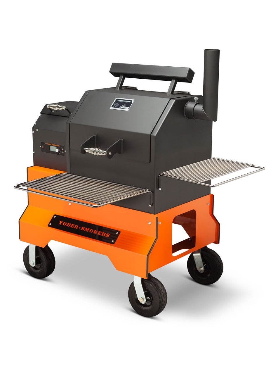 Competition pellet clearance smoker