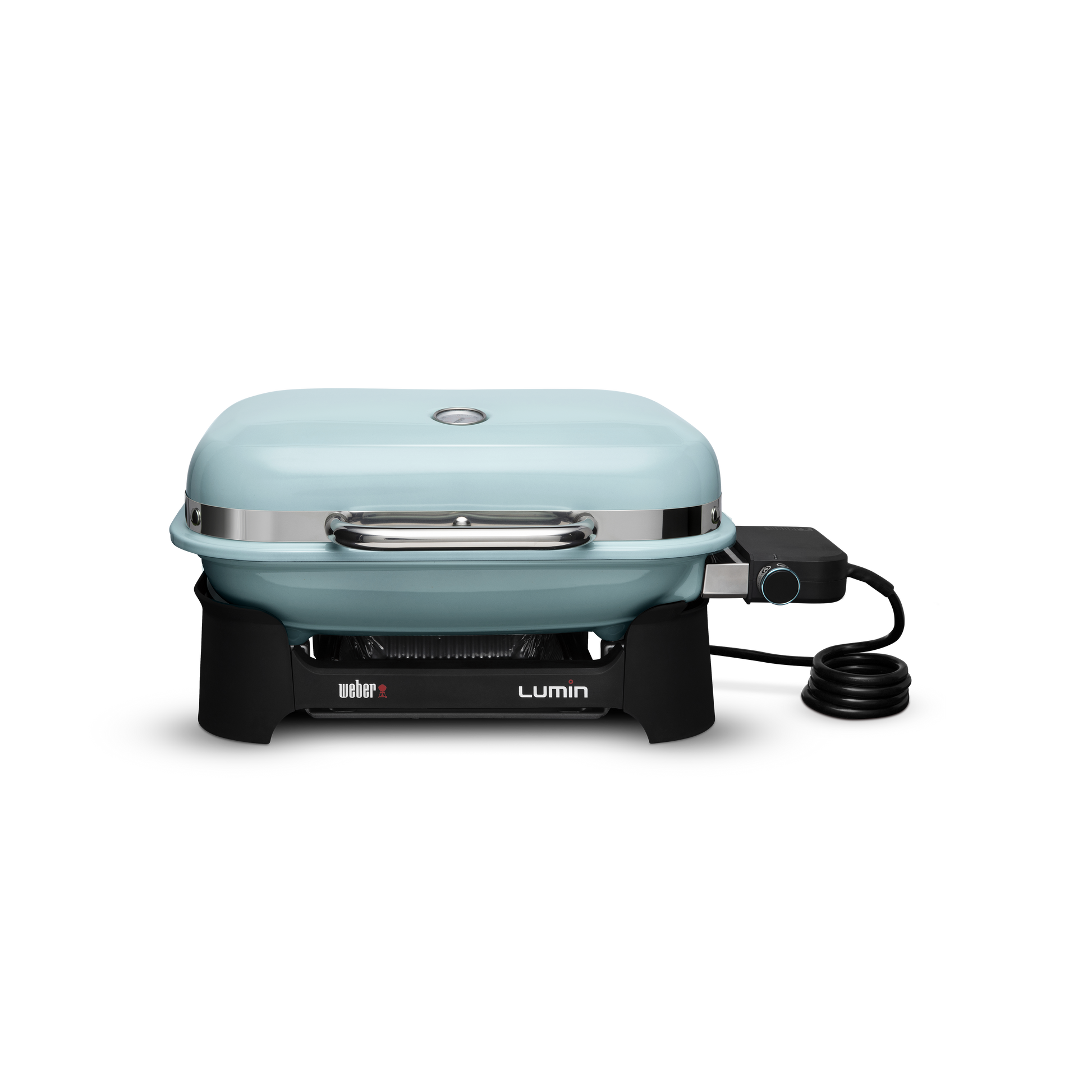 Weber Lumin Compact Electric Grill - Ice Blue Weber Chilliwack BBQ Supply