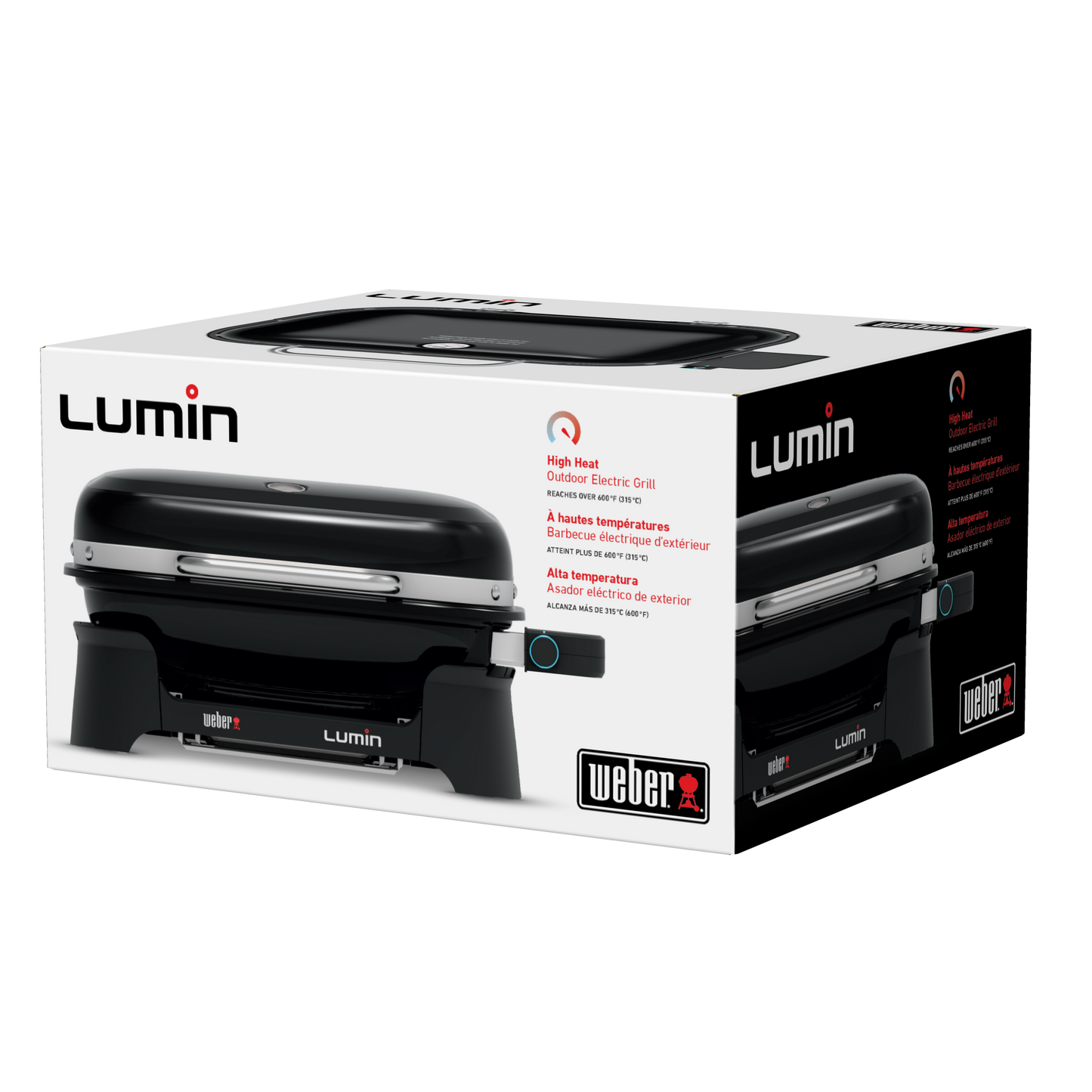 Weber Lumin Electric Grill -Black Weber Chilliwack BBQ Supply