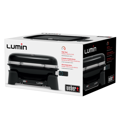 Weber Lumin Electric Grill -Black Weber Chilliwack BBQ Supply
