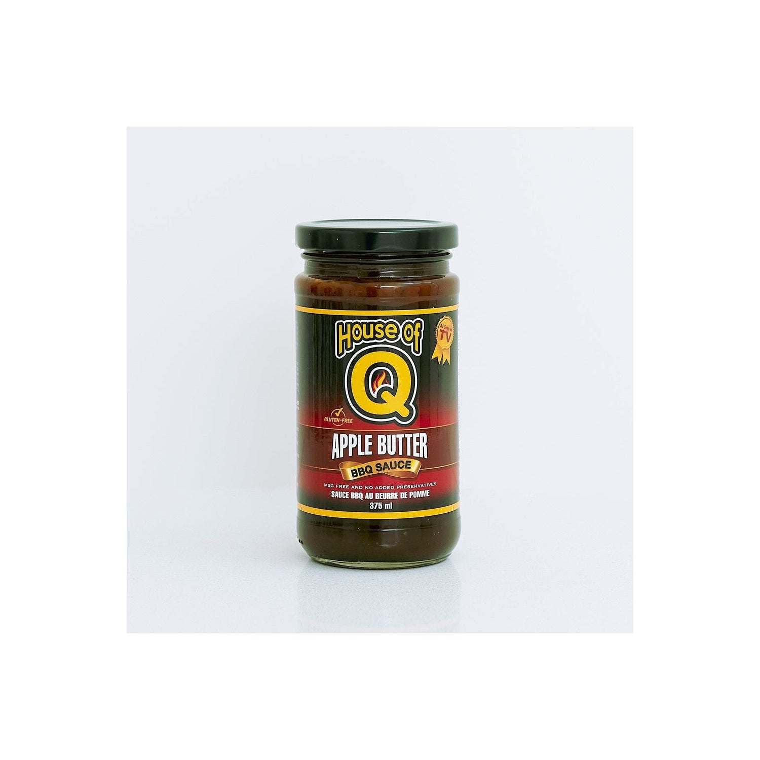 House of Q Apple Butter Sauce 375ml jar House of Q Chilliwack BBQ Supply